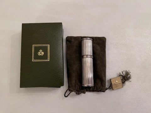 Vintage Christofle France Silver Plated Perfume Spray Travel Atomizer (*With Original Box)