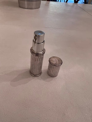 Vintage Christofle France Silver Plated Perfume Spray Travel Atomizer (*With Original Box)