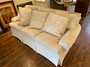 Henredon Upholstery Collection Cream Sofa