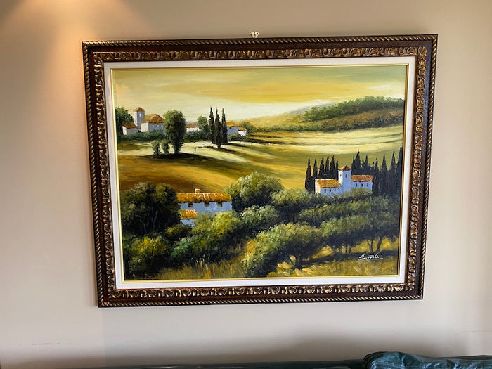 Framed Original Painting