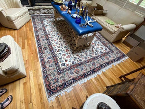 Wool Blend Persian Rug- 11ft x 8ft