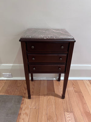 Marble Top Side Table
