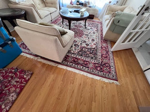 100% Wool Indian Area Rug # 2- 8 x 10ft
