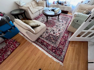 100% Wool Indian Area Rug # 2- 8 x 10ft