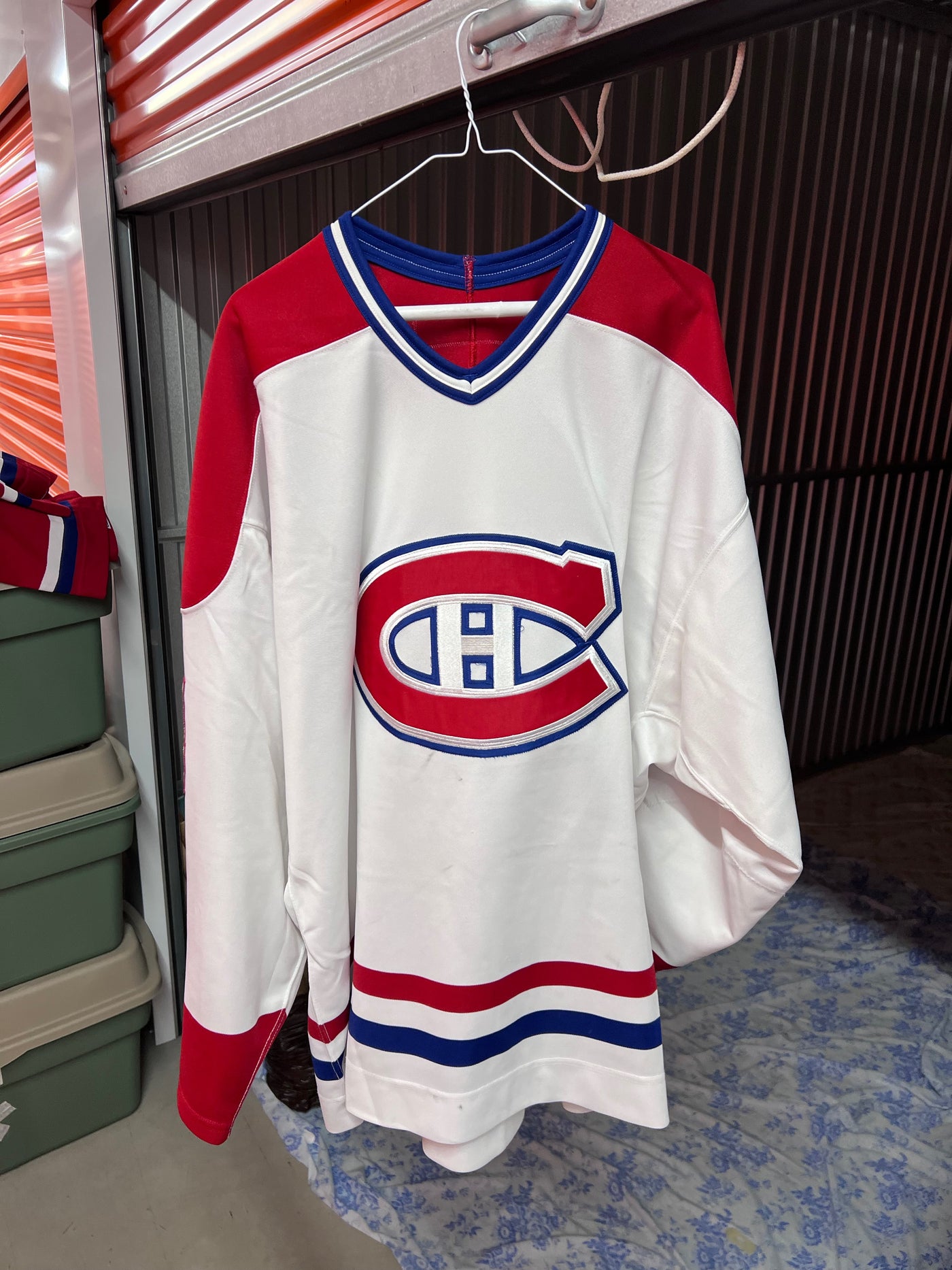 Montreal canadiens game cheap worn jersey