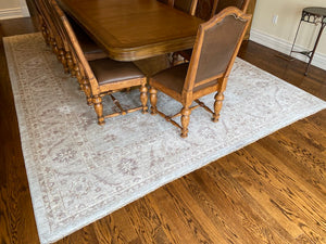 "The Imperial Difference" Chobi SAGL/WHITE 100% Wool Hand Knotted Rug- 10x14ft