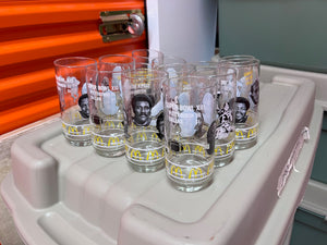 13 Vintage McDonalds Pittsburgh Steelers Super Bowl XIV Glasses