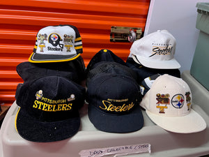 Pittsburgh steelers Vintage Hat Lot (*approx 25+)