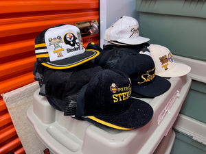 Pittsburgh steelers Vintage Hat Lot (*approx 25+)