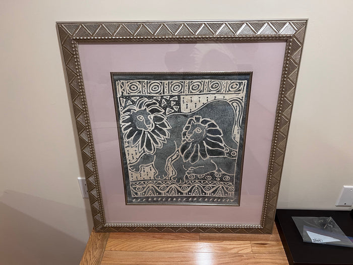 Ren-Wil Framed Print, Lions