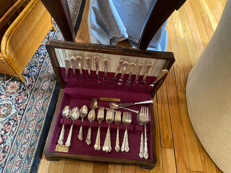 Community Silver Plated Flatware Lot- Service for 12