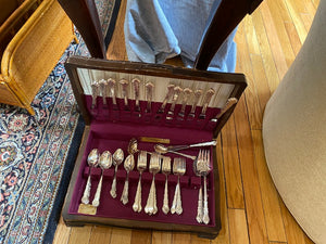 Community Silver Plated Flatware Lot- Service for 12