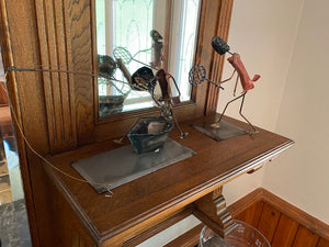 2 Hand Made Sculptures-The B Studio Toronto Artist, I. BIA