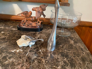 2 Hoselton Canada Aluminum Sculptures
