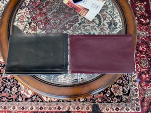 Pair of Vintage Genuine Cowhide Document Cases