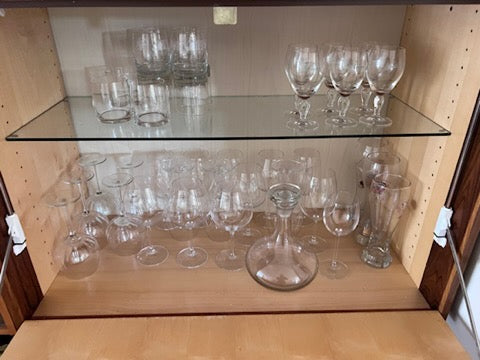 Miscellaneous Glassware Lot