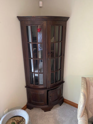 Corner Curio Cabinet