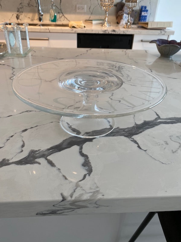 Emma Bridgewater Glass Cake Stand