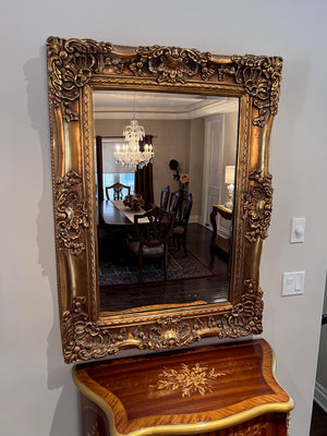 Gold Gilded Mirror