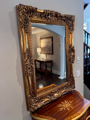 Gold Gilded Mirror