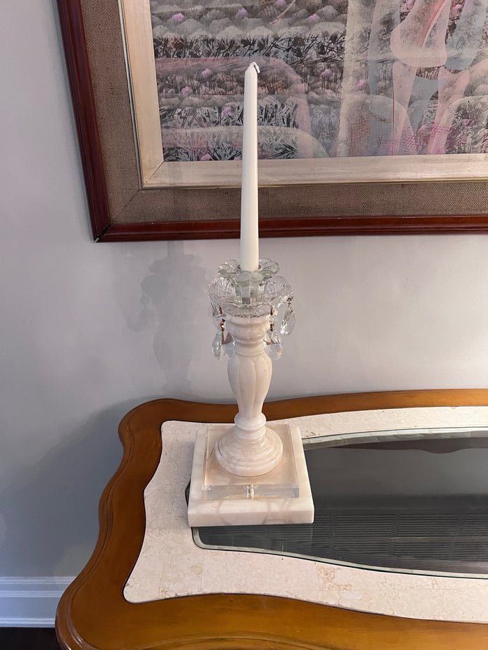 Marble Base Candle Holder