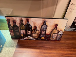 Wine Bottle Print # 2