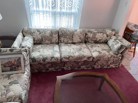 Vintage Upholstered Sofa