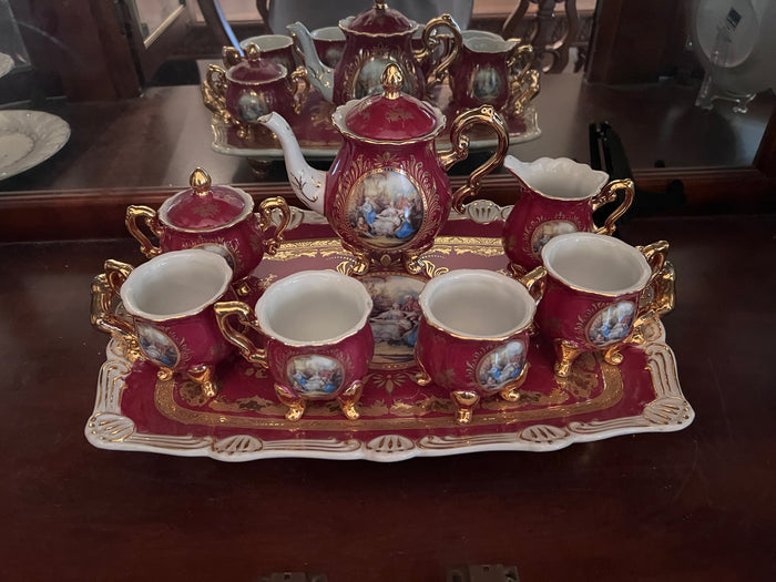 Small Fine Porcelain Tea Set