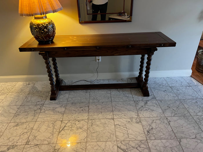 Ethan Allen Folding Console Table