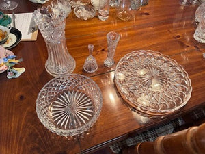 Glass/Crystal Lot
