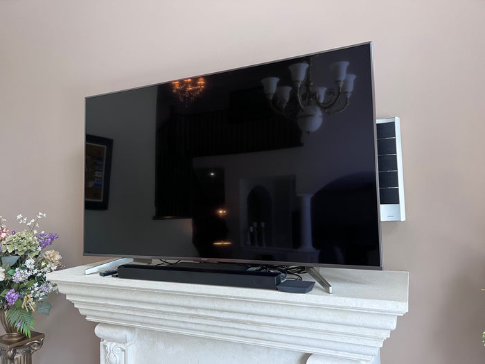 SONY 75" 4K LED SMART TV + Samsung B-Series Soundbar HW-B550