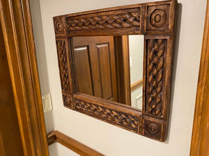 Wall Mirror, Wood Frame