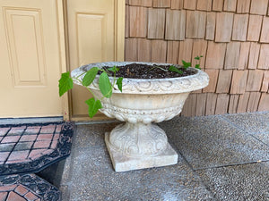 2 Outdoor Concrete Urn Planters
