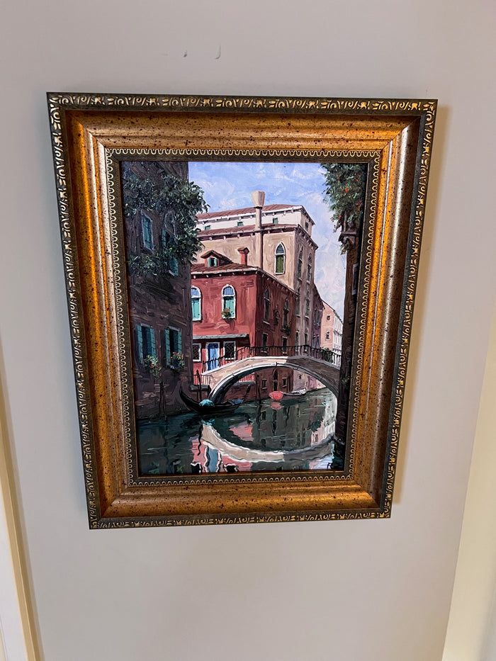 Small Oil Painting- Venice