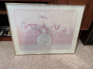 Vintage Signed Print by Carlos Rios
