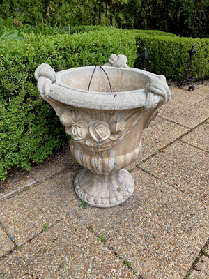 Large Outdoor Concrete Urn Planter