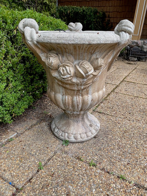 Large Outdoor Concrete Urn Planter