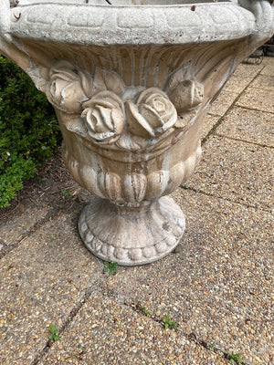 Large Outdoor Concrete Urn Planter