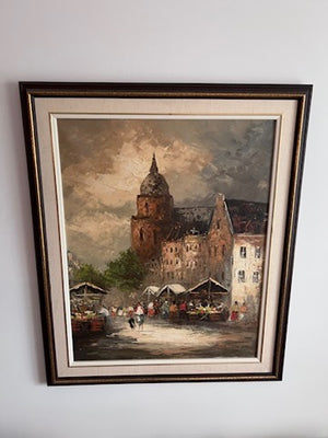 Original Oil Painting by Bernard