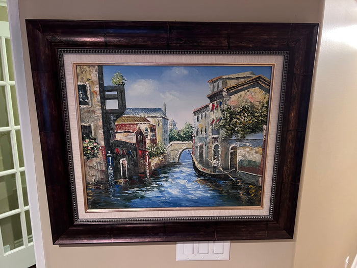 Original 'Venice Canal' Painting