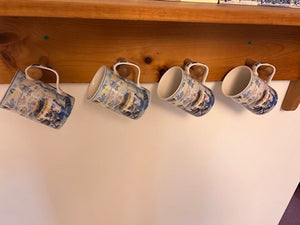 4 ROYAL DOULTON FINE CHINA "AFTERNOON TEA" Expressions CUP by Philippa Mitchell