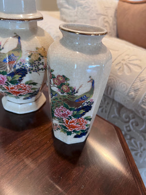 2 'Capilano Vancouver' Japanese Vases