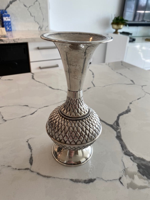 Sterling Silver Vase- 7.75"