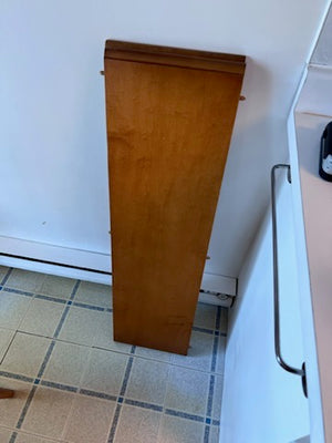 Solid Wood Round Kitchen Table + 6 Chairs (+2 extra leaves)