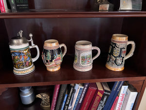 German Beer Stein Lot