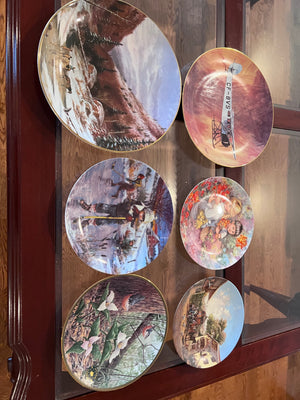 6 Collector Plates Lot