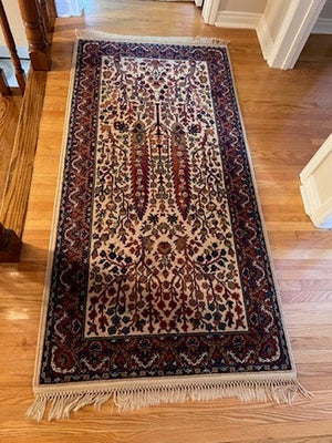 100% Wool Rug- 3ft x 6ft
