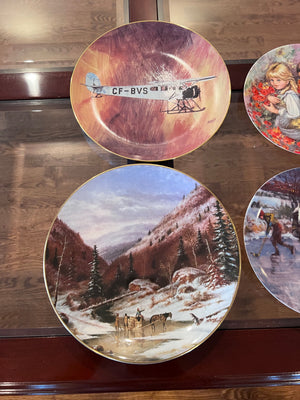 6 Collector Plates Lot