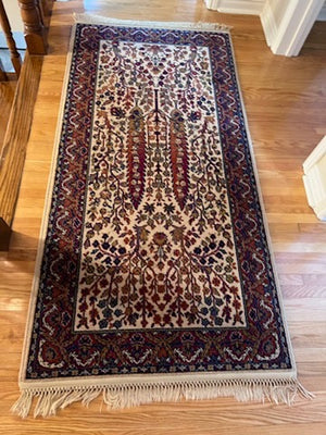 100% Wool Rug- 3ft x 6ft
