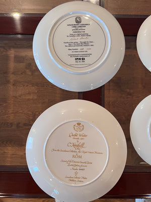 6 Collector Plates Lot